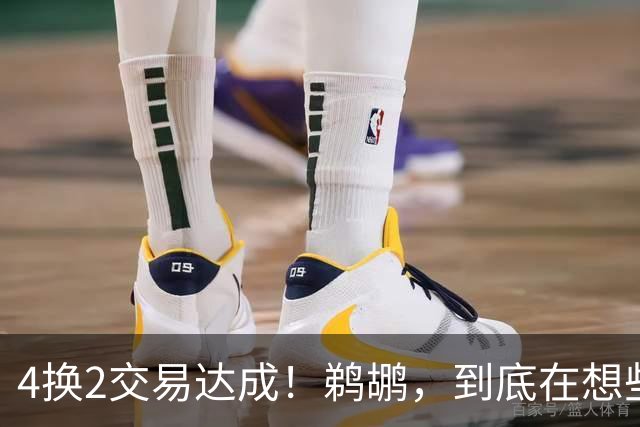4换2交易达成！鹈鹕，到底在想些什么？